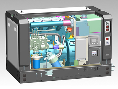 20 KW SICOTE Vehicle Silent Generator Set (1 phase 50HZ)